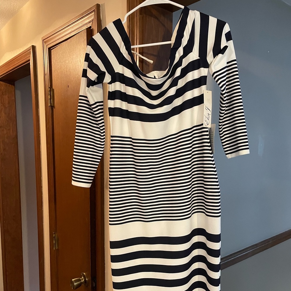 Eliza J Size 10 Off Shoulder Formal Dress Nordstrom - Picture 1 of 3